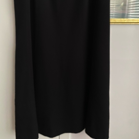 Vintage Parisian Signature Black Gored Maxi Skirt Size 12 | Fully Lined Classic - Picture 2 of 4